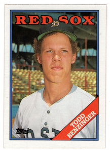 Todd Benzinger RC - Boston Red Sox (MLB Baseball Card) 1988 Topps # 96 Mint