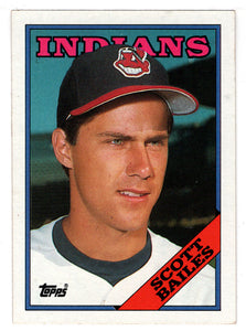 Scott Bailes - Cleveland Indians (MLB Baseball Card) 1988 Topps # 107 Mint