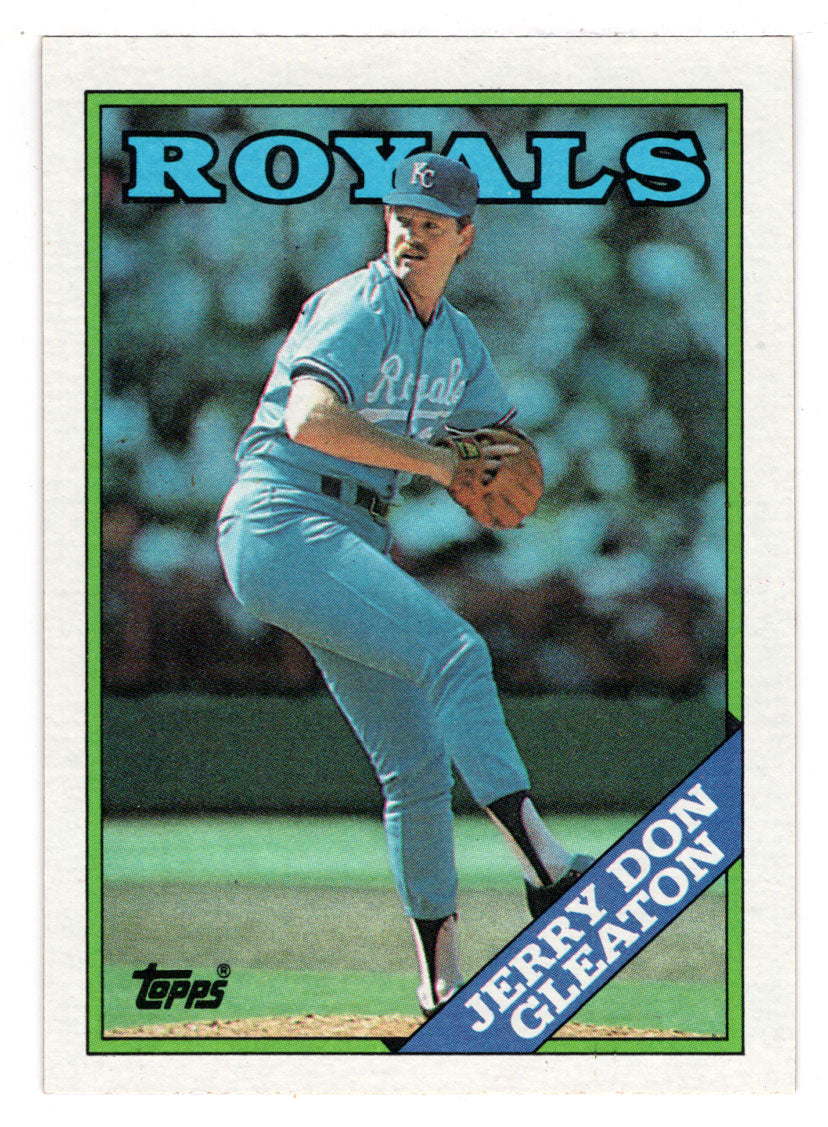 Jerry Don Gleaton - Kansas City Royals (MLB Baseball Card) 1988 Topps # 116 Mint