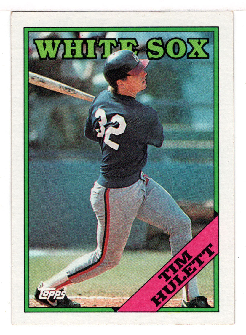Tim Hulett - Chicago White Sox (MLB Baseball Card) 1988 Topps # 158 Mint