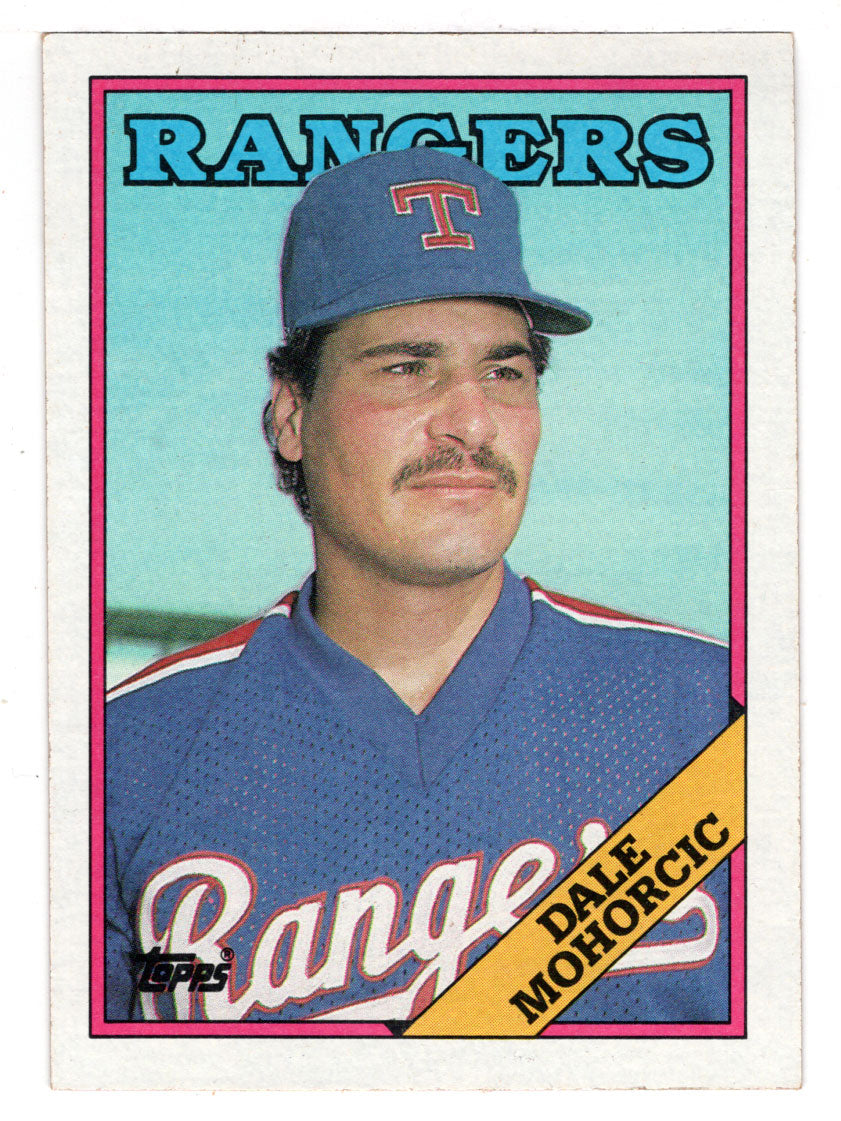 Dale Mohorcic - Texas Rangers (MLB Baseball Card) 1988 Topps # 163 Mint