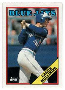 1983 Topps Blog: #277 Rance Mulliniks - Toronto Blue Jays