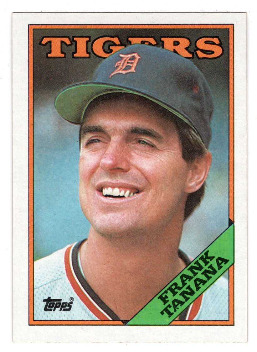 Frank Tanana - Detroit Tigers (MLB Baseball Card) 1988 Topps # 177 Mint