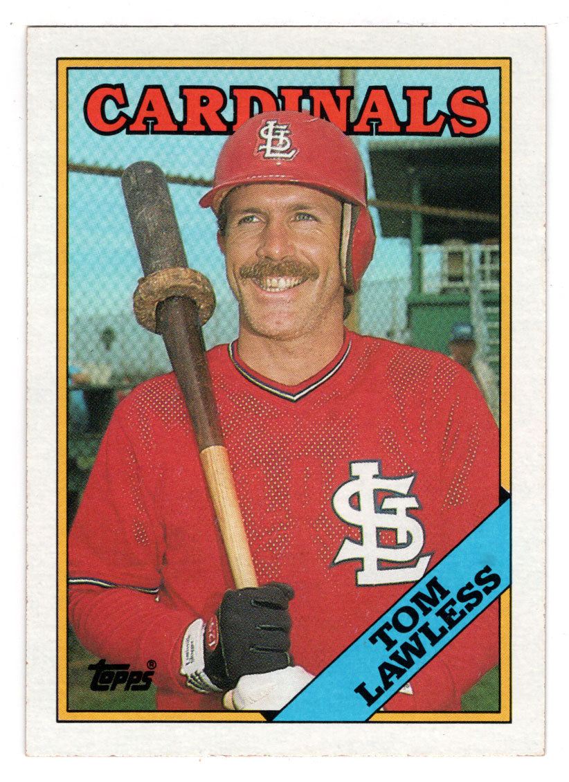 Tom Lawless - St. Louis Cardinals (MLB Baseball Card) 1988 Topps # 183 Mint