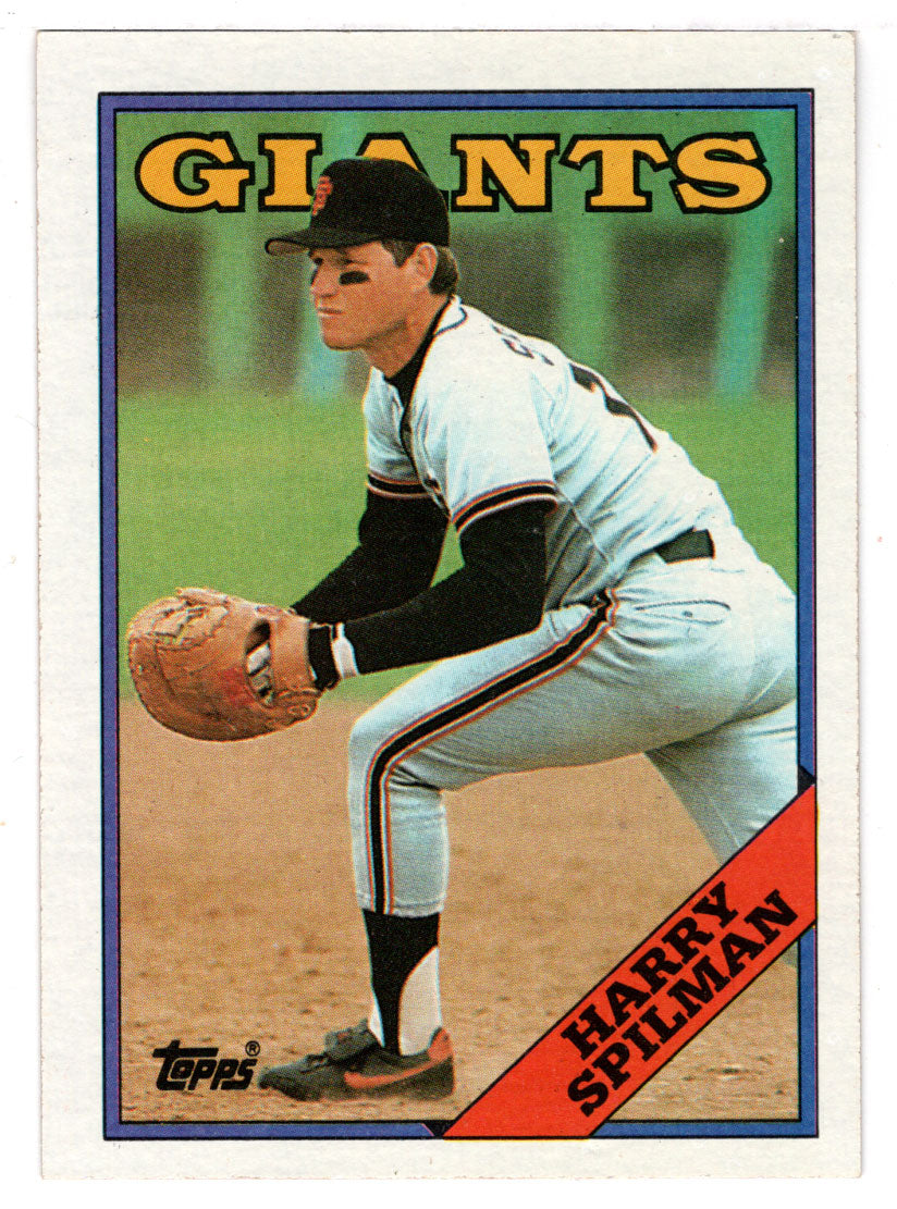 Harry Spilman - San Francisco Giants (MLB Baseball Card) 1988 Topps # 217 Mint