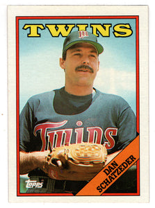 Dan Schatzeder - Minnesota Twins (MLB Baseball Card) 1988 Topps # 218 Mint