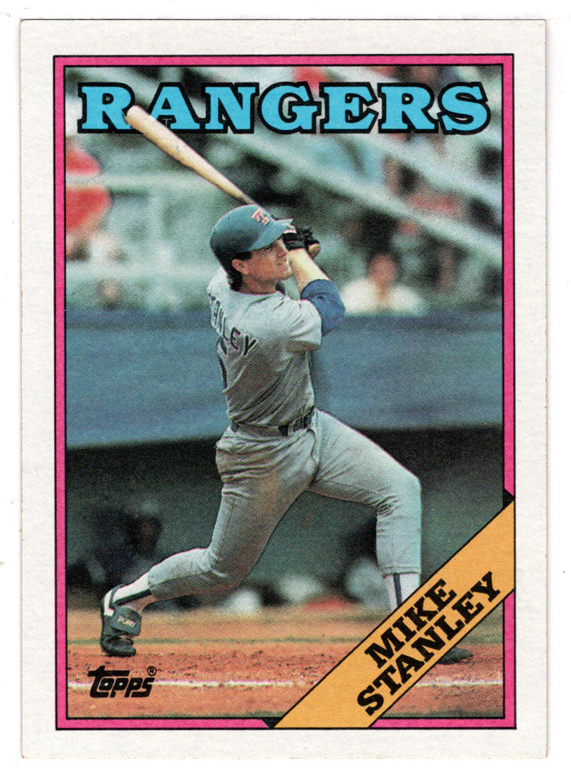 Mike Stanley - Texas Rangers (MLB Baseball Card) 1988 Topps # 219 Mint