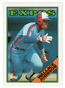Wallace Johnson - Montreal Expos (MLB Baseball Card) 1988 Topps # 228 Mint