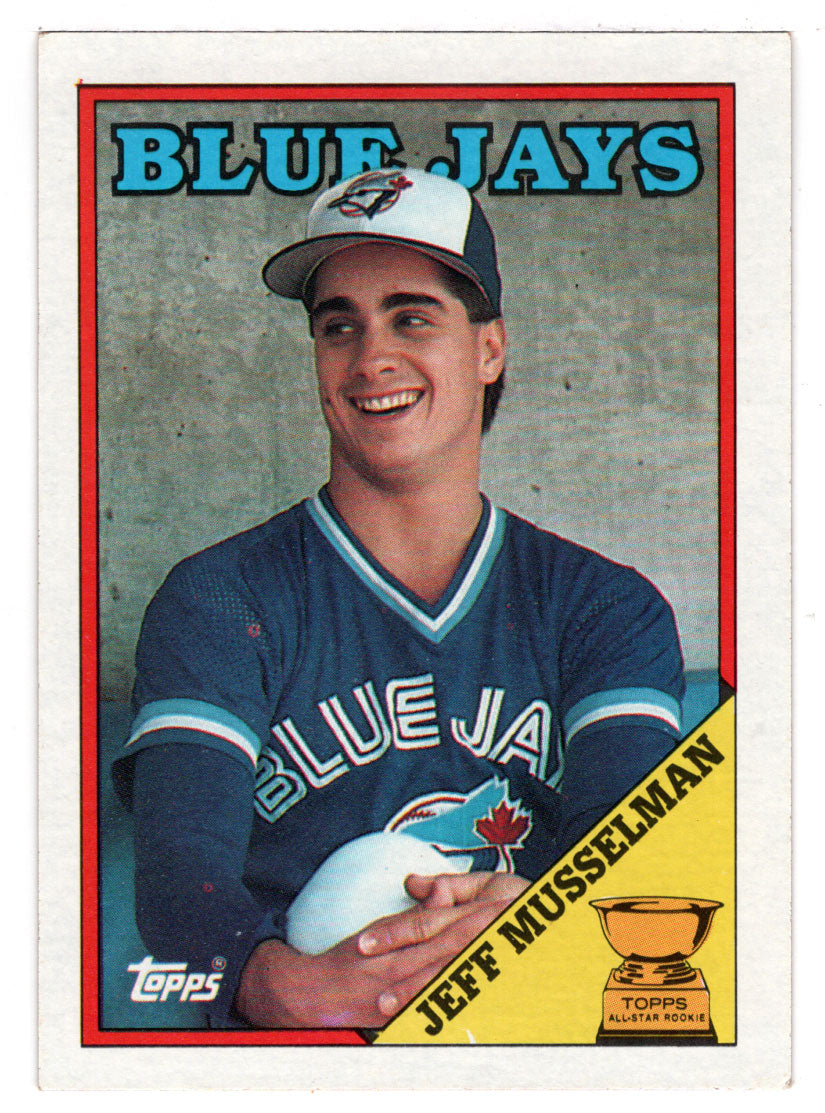 Jeff Musselman - Toronto Blue Jays (MLB Baseball Card) 1988 Topps # 229 Mint
