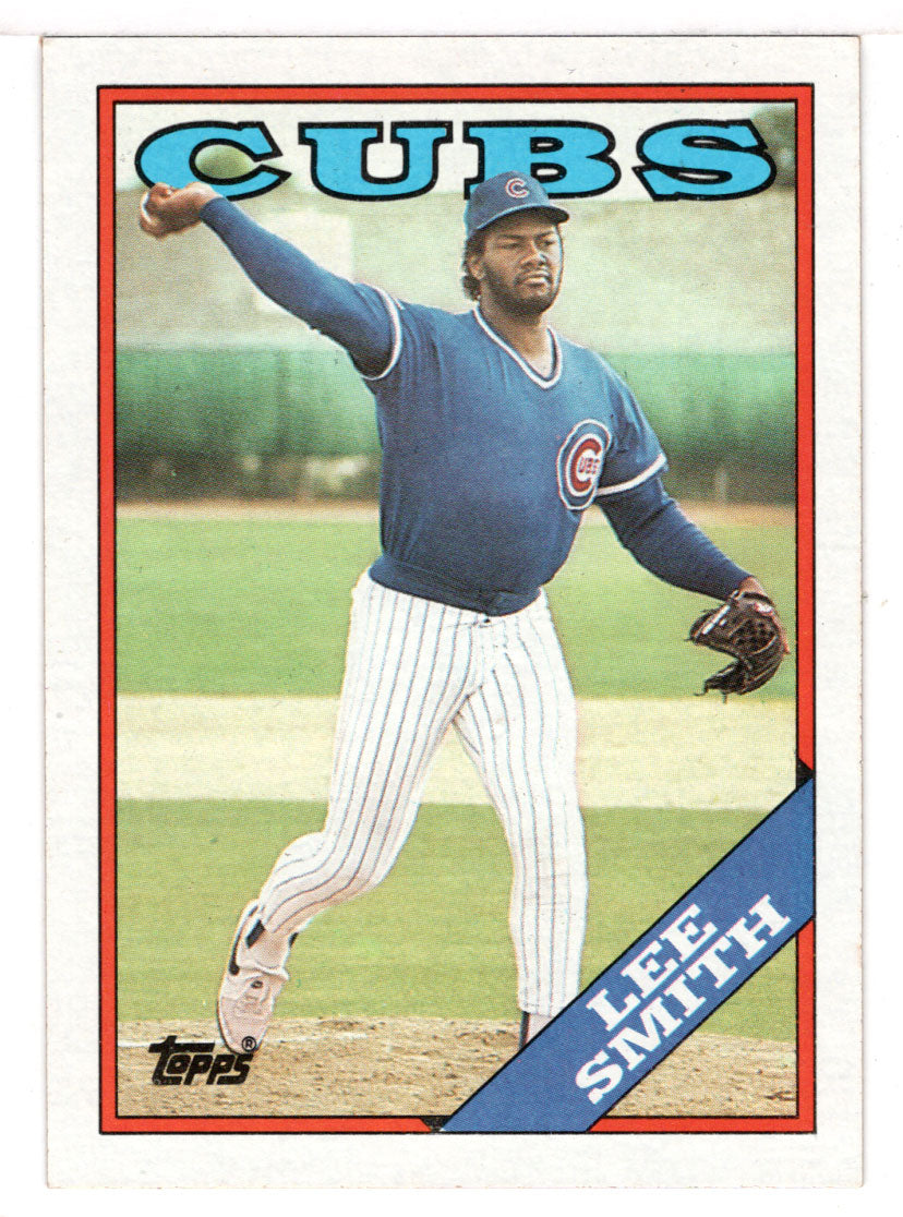 Lee Smith - Chicago Cubs (MLB Baseball Card) 1988 Topps # 240 Mint