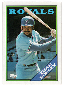 Thad Bosley - Kansas City Royals (MLB Baseball Card) 1988 Topps # 247 Mint