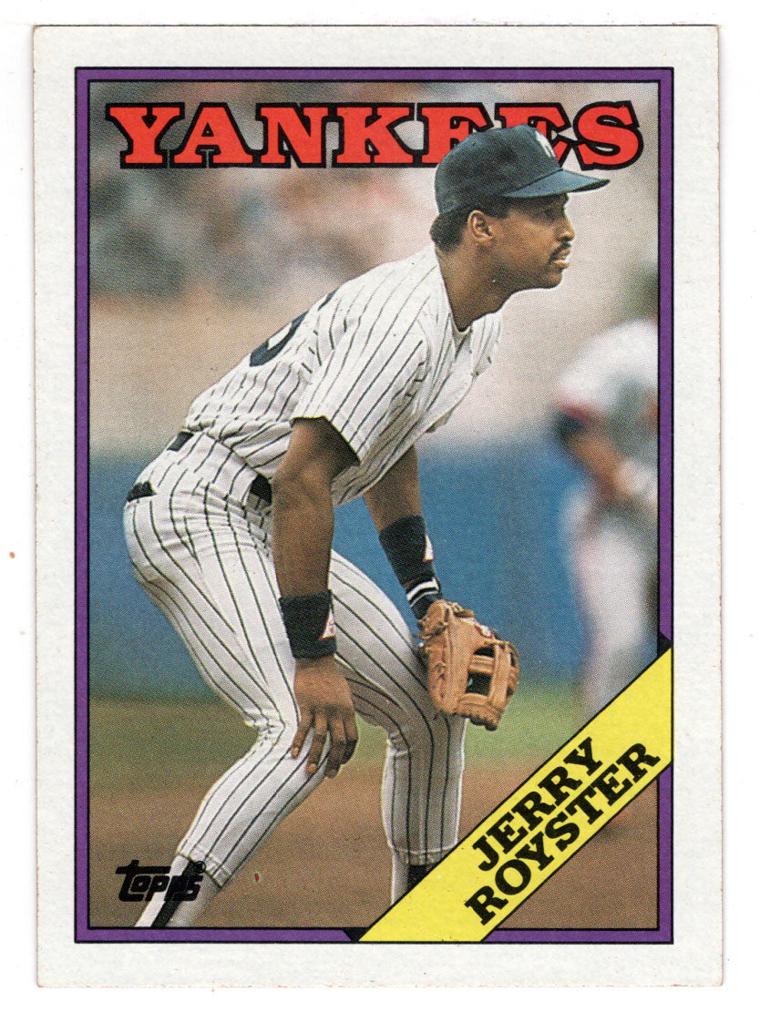 Jerry Royster - New York Yankees (MLB Baseball Card) 1988 Topps # 257 Mint