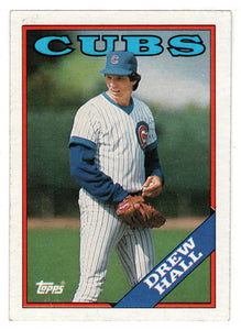 Drew Hall - Chicago Cubs (MLB Baseball Card) 1988 Topps # 262 Mint