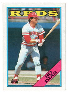 Bo Diaz - Cincinnati Reds (MLB Baseball Card) 1988 Topps # 265 Mint