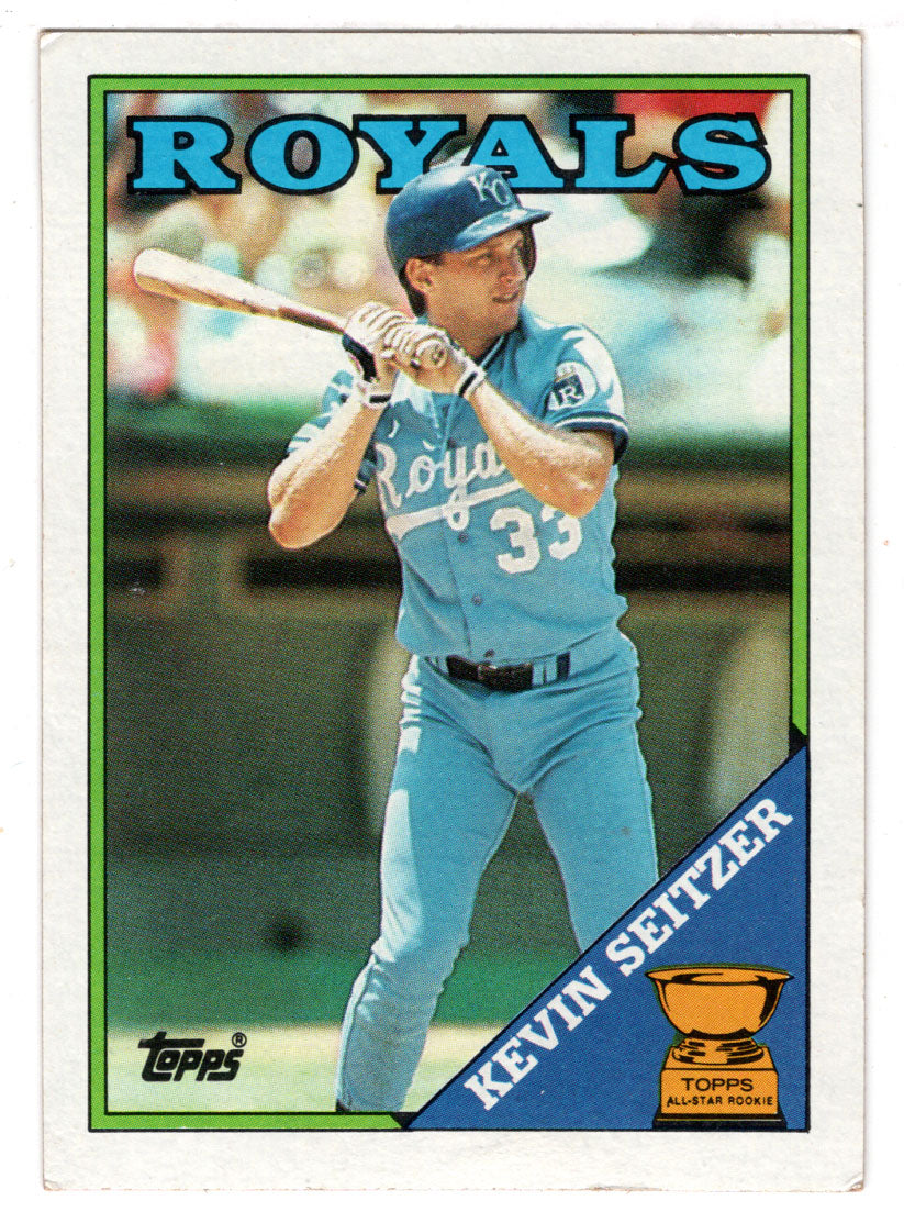 Kevin Seitzer - Kansas City Royals (MLB Baseball Card) 1988 Topps # 275 Mint