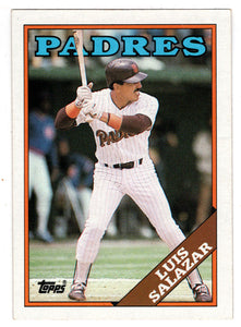 Luis Salazar - San Diego Padres (MLB Baseball Card) 1988 Topps # 276 Mint