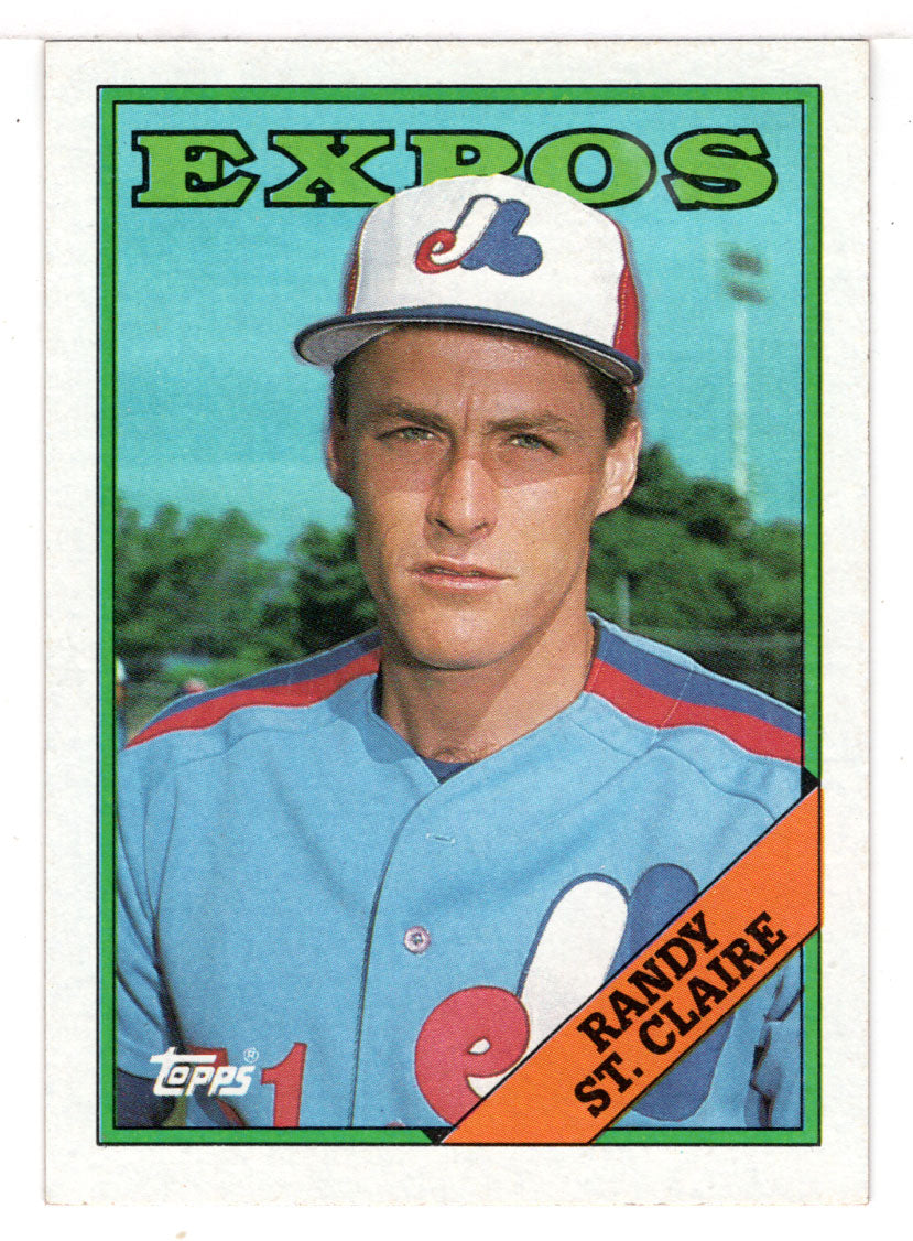 Randy St. Claire - Montreal Expos (MLB Baseball Card) 1988 Topps # 279 Mint