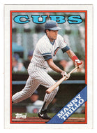 Manny Trillo - Chicago Cubs (MLB Baseball Card) 1988 Topps # 287 Mint