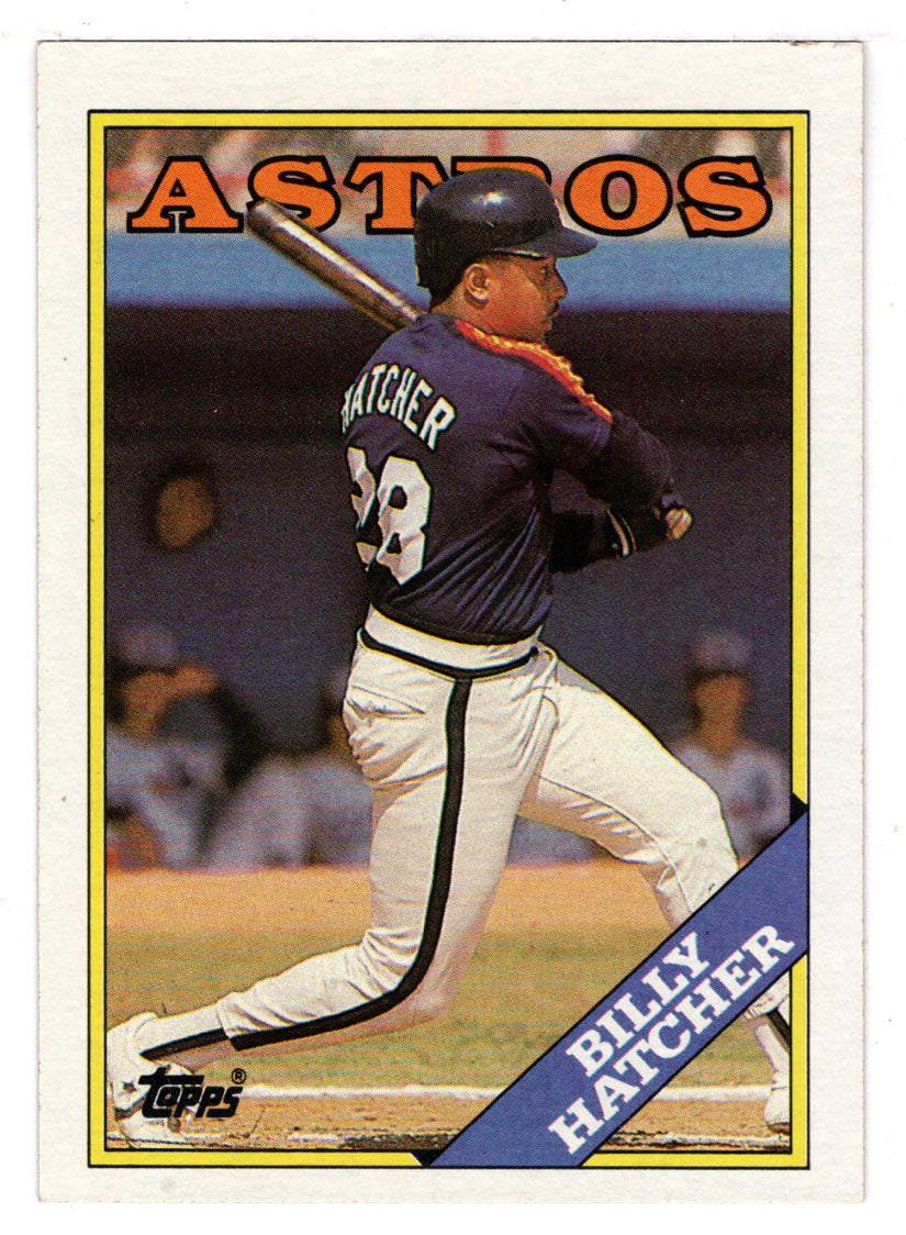 Billy Hatcher - Houston Astros (MLB Baseball Card) 1988 Topps # 306 Mint