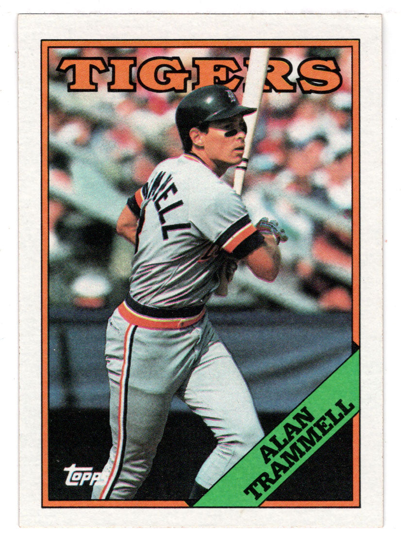 Alan Trammell - Detroit Tigers (MLB Baseball Card) 1988 Topps # 320 Mint