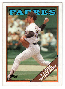 Eddie Whitson - San Diego Padres (MLB Baseball Card) 1988 Topps # 330 Mint