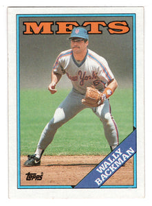 Wally Backman - New York Mets (MLB Baseball Card) 1988 Topps # 333 Mint