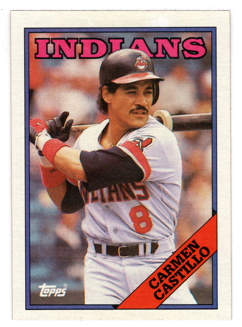 Carmen Castillo - Cleveland Indians (MLB Baseball Card) 1988 Topps # 341 Mint