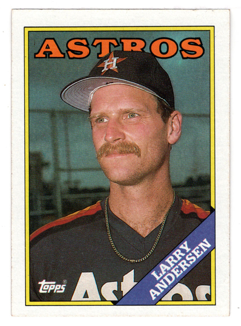 Larry Andersen - Houston Astros (MLB Baseball Card) 1988 Topps # 342 Mint
