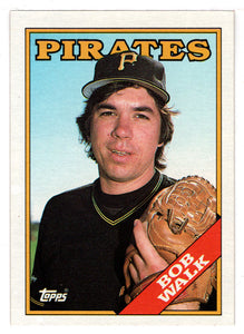 Bob Walk - Pittsburgh Pirates (MLB Baseball Card) 1988 Topps # 349 Mint