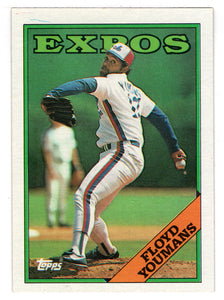 Floyd Youmans - Montreal Expos (MLB Baseball Card) 1988 Topps # 365 Mint