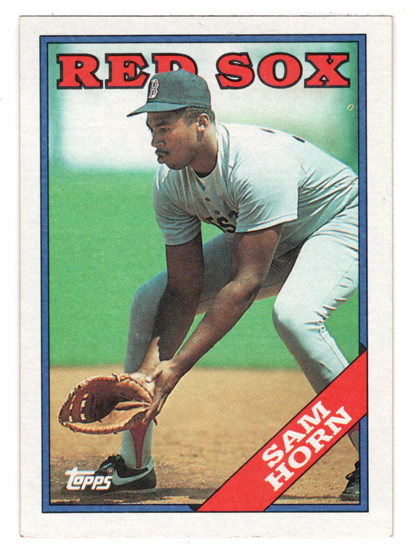 Sam Horn RC - Boston Red Sox (MLB Baseball Card) 1988 Topps # 377 Mint