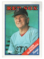 John McNamara - Boston Red Sox Team Checklist (MLB Baseball Card) 1988 Topps # 414 Mint