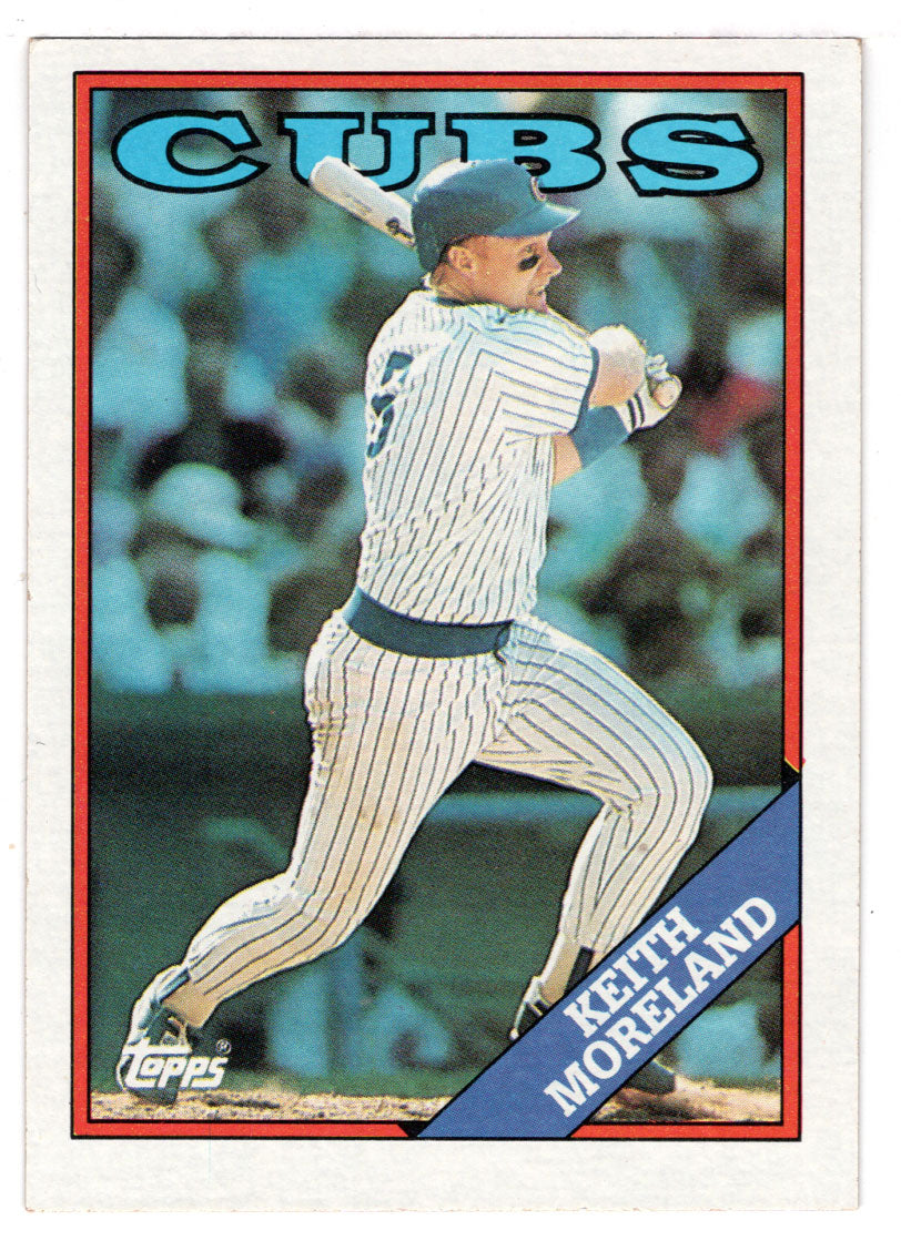 Keith Moreland - Chicago Cubs (MLB Baseball Card) 1988 Topps # 416 Mint