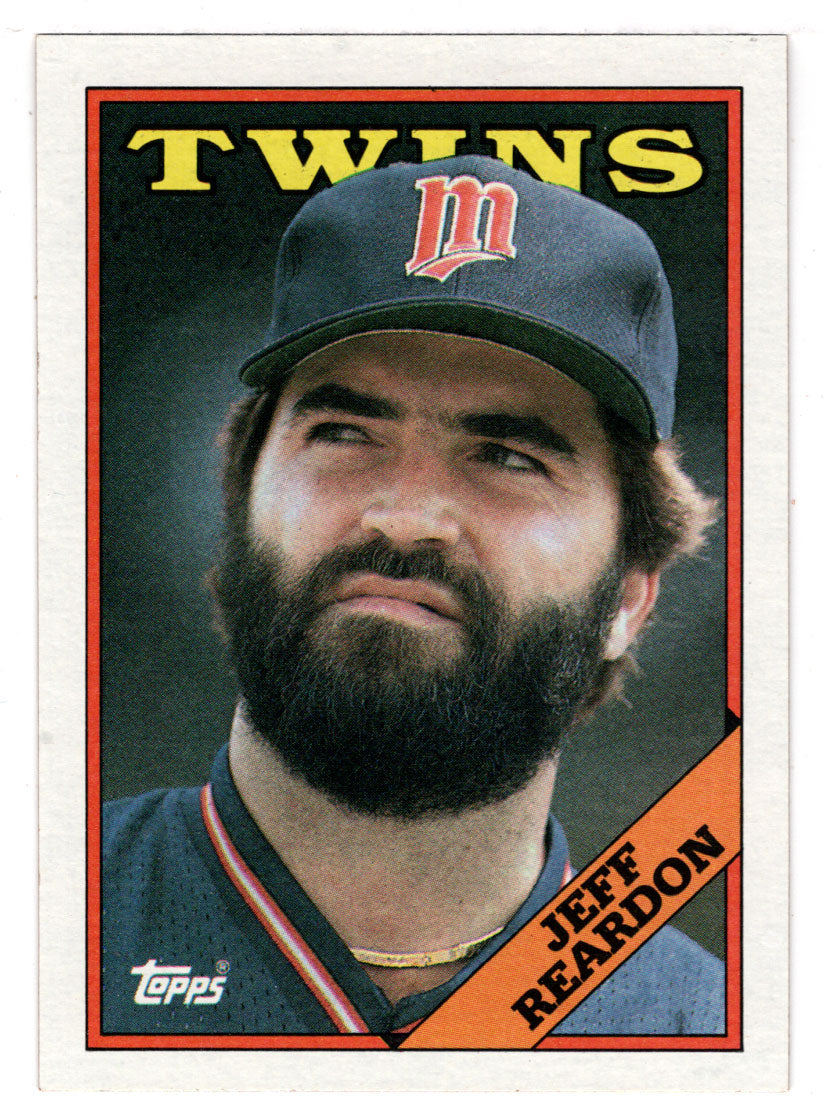 Jeff Reardon - Minnesota Twins (MLB Baseball Card) 1988 Topps # 425 Mint
