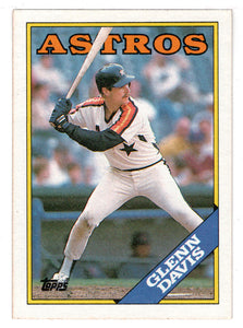 Glenn Davis - Houston Astros (MLB Baseball Card) 1988 Topps # 430 Mint