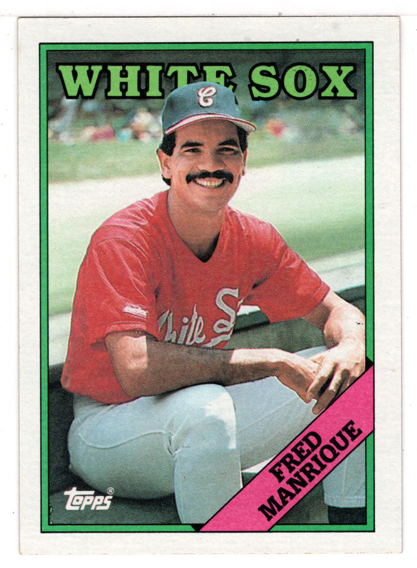 Fred Manrique - Chicago White Sox (MLB Baseball Card) 1988 Topps # 437 Mint