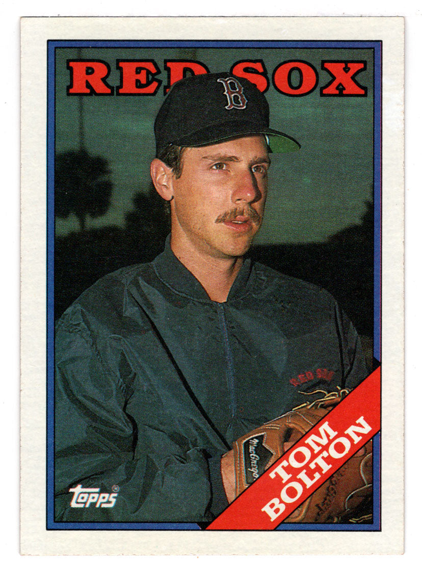 Tom Bolton - Boston Red Sox (MLB Baseball Card) 1988 Topps # 442 Mint