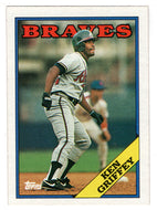 Ken Griffey - Atlanta Braves (MLB Baseball Card) 1988 Topps # 443 Mint