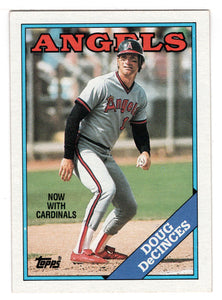 Doug DeCinces - California Angels (MLB Baseball Card) 1988 Topps # 446 Mint