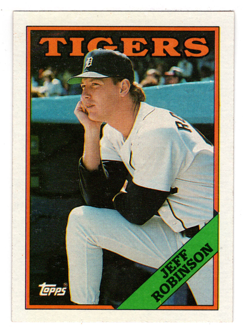 Jeff M. Robinson - Detroit Tigers (MLB Baseball Card) 1988 Topps # 449 Mint