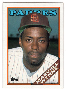 Marvell Wynne - San Diego Padres (MLB Baseball Card) 1988 Topps # 454 Mint