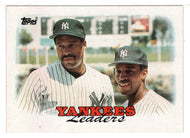 Dave Winfield - Willie Randolph - New York Yankees Team Leaders (MLB Baseball Card) 1988 Topps # 459 Mint