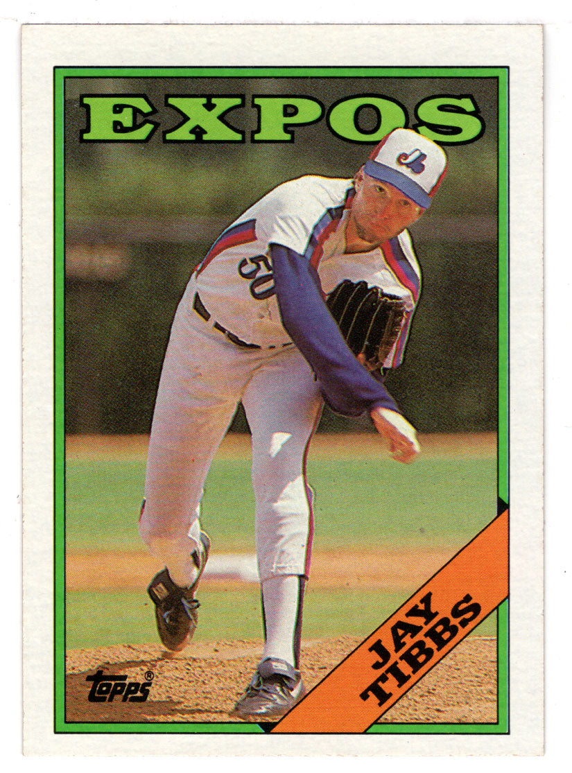 Jay Tibbs - Montreal Expos (MLB Baseball Card) 1988 Topps # 464 Mint