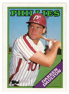 Darren Daulton - Philadelphia Phillies (MLB Baseball Card) 1988 Topps # 468 Mint