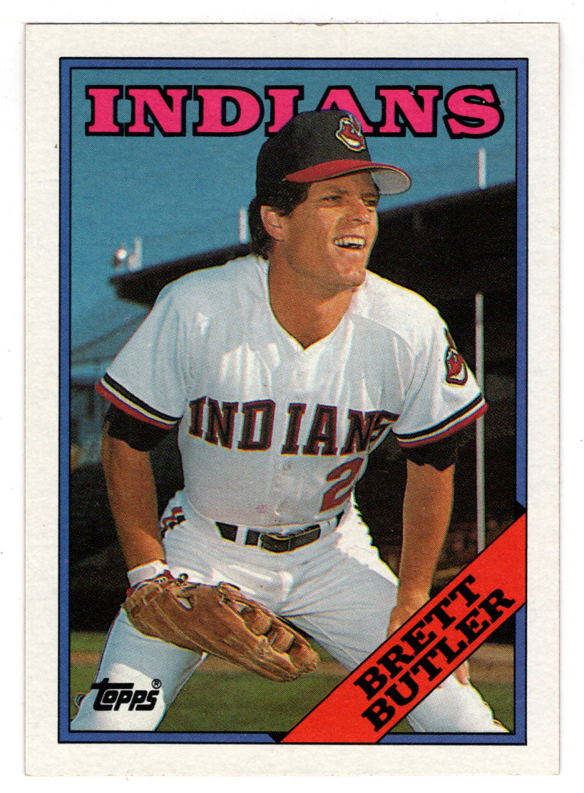 Brett Butler - Cleveland Indians (MLB Baseball Card) 1988 Topps # 479 Mint