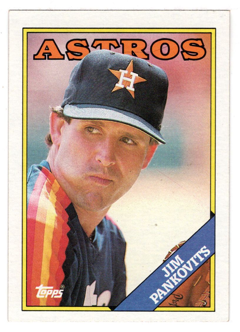 Jim Pankovits - Houston Astros (MLB Baseball Card) 1988 Topps # 487 Mint