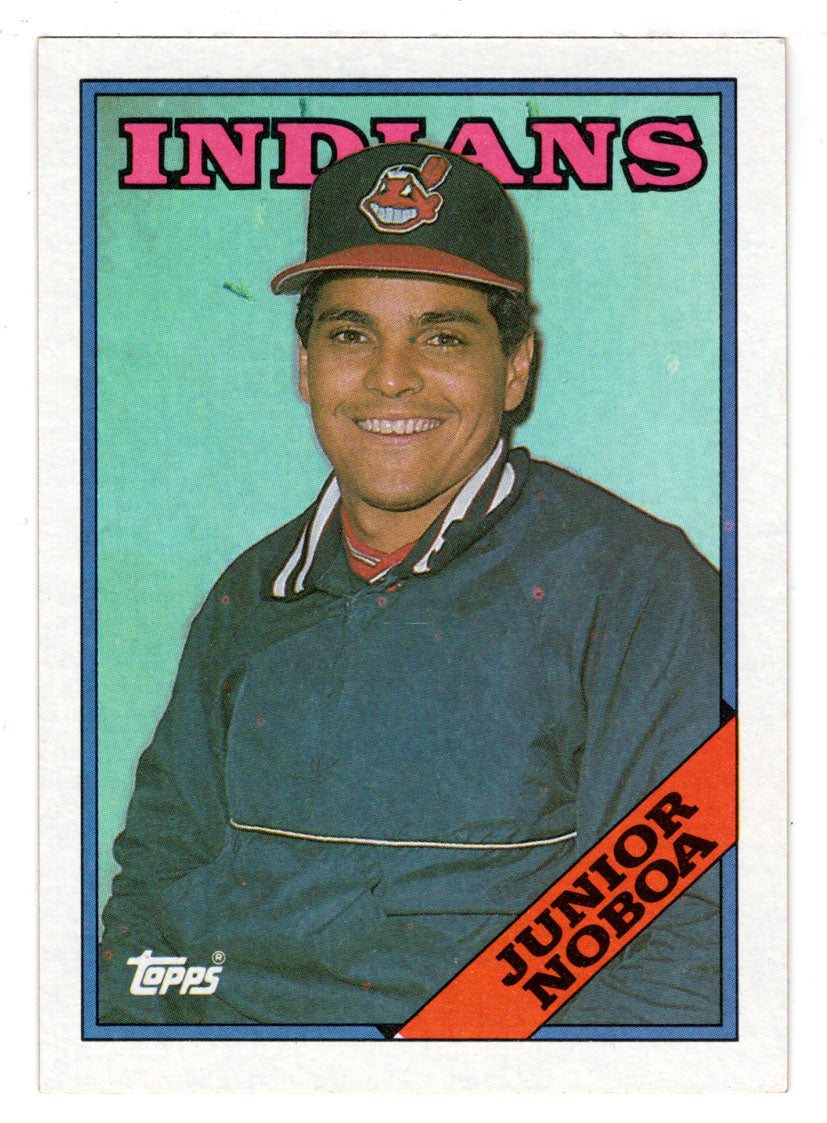 Junior Noboa - Cleveland Indians (MLB Baseball Card) 1988 Topps # 503 Mint