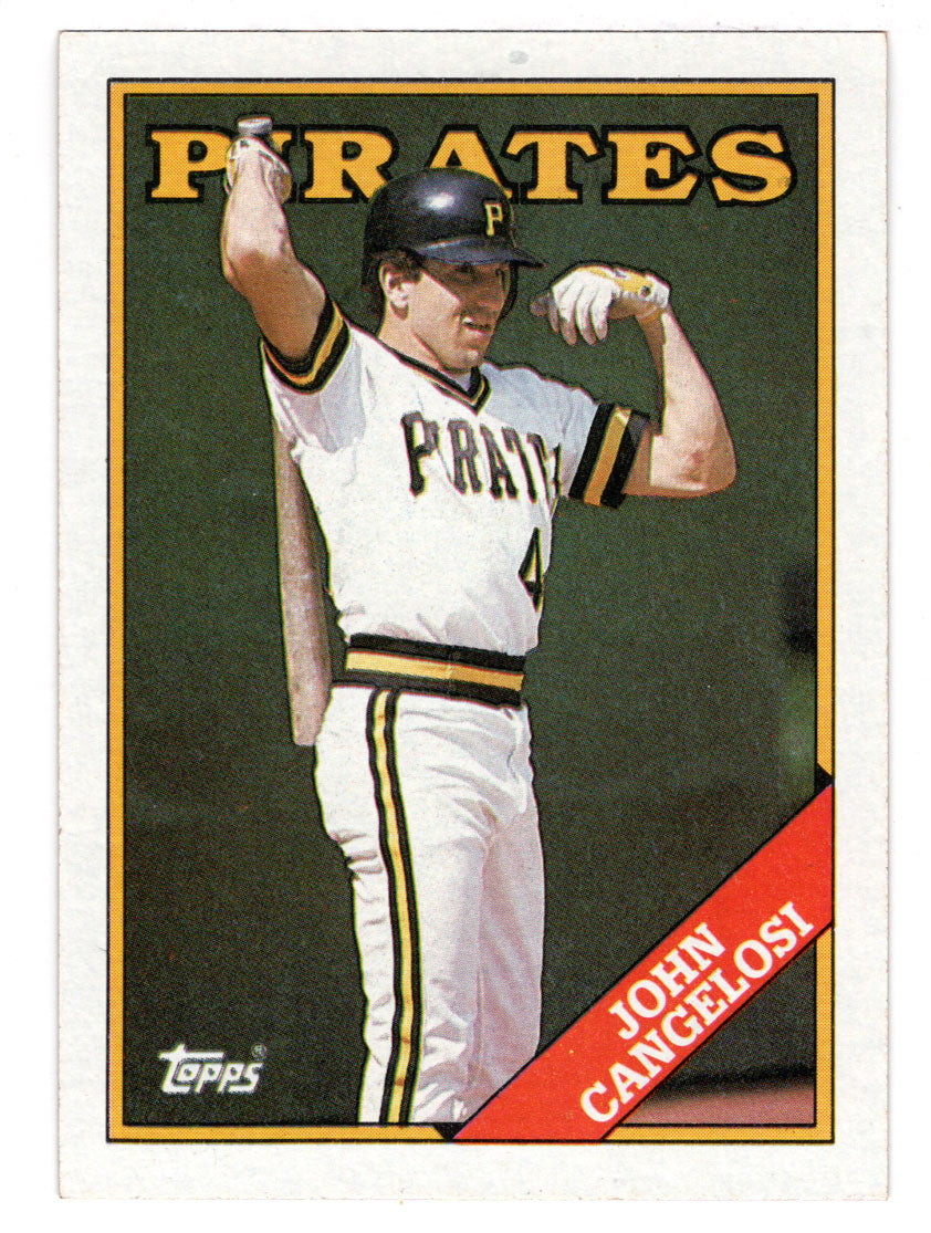 John Cangelosi - Pittsburgh Pirates (MLB Baseball Card) 1988 Topps # 506 Mint