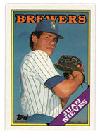 Juan Nieves - Milwaukee Brewers (MLB Baseball Card) 1988 Topps # 515 Mint