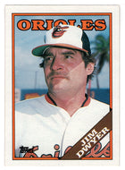 Jim Dwyer - Baltimore Orioles (MLB Baseball Card) 1988 Topps # 521 Mint